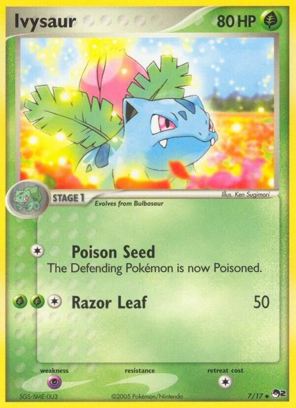 PSA 10 Ivysaur Vending Machine Cards Series 3 graded Pokémon card